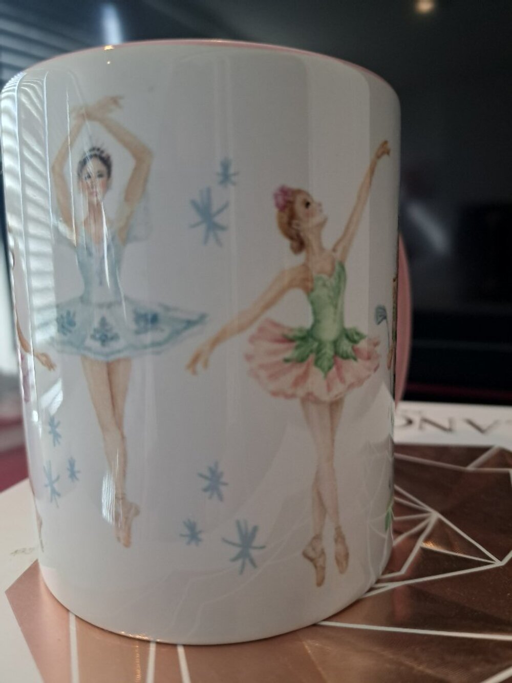 Nutcracker Watercolor Mug